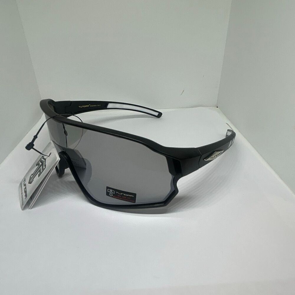 Tundra Wraparound Shield Sunglasses UV400 Mirrored Sport Style